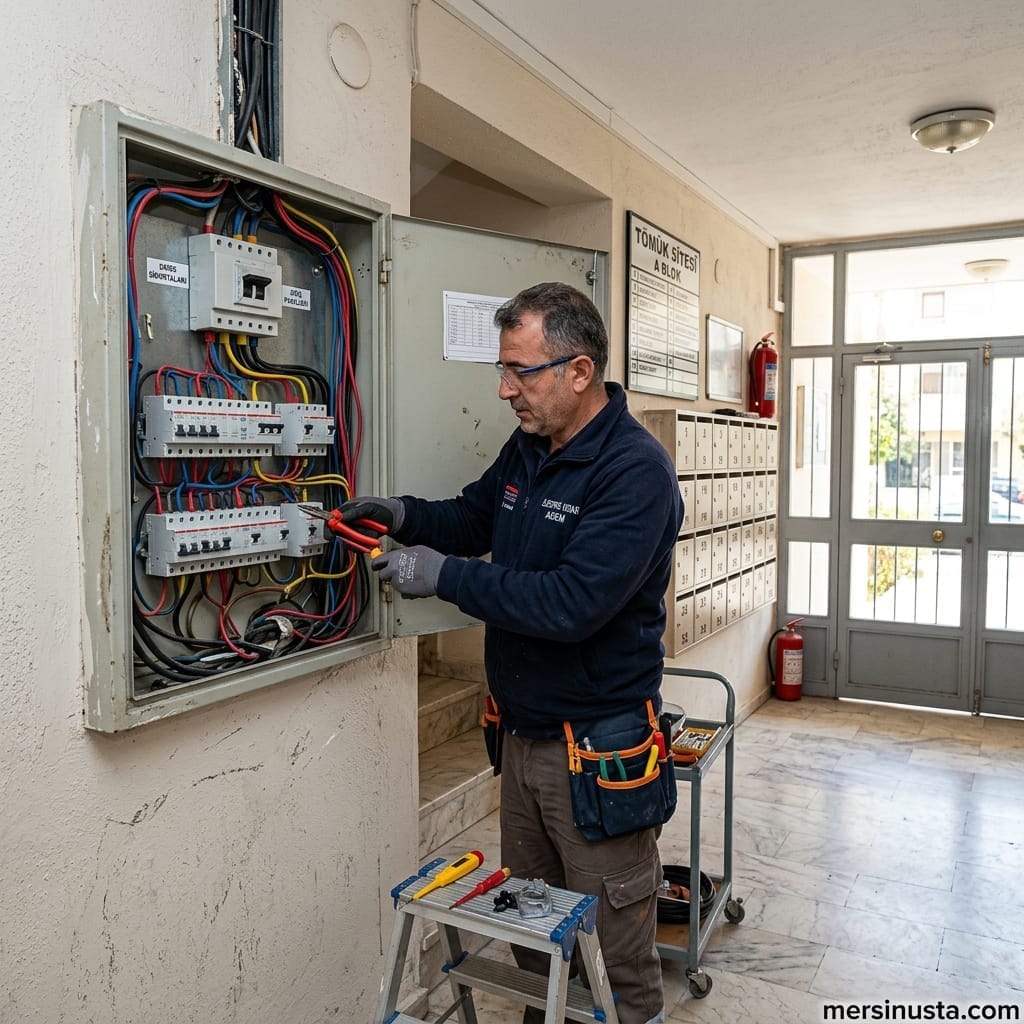 Tömük Flaminco Sitesi Elektrik Servisi